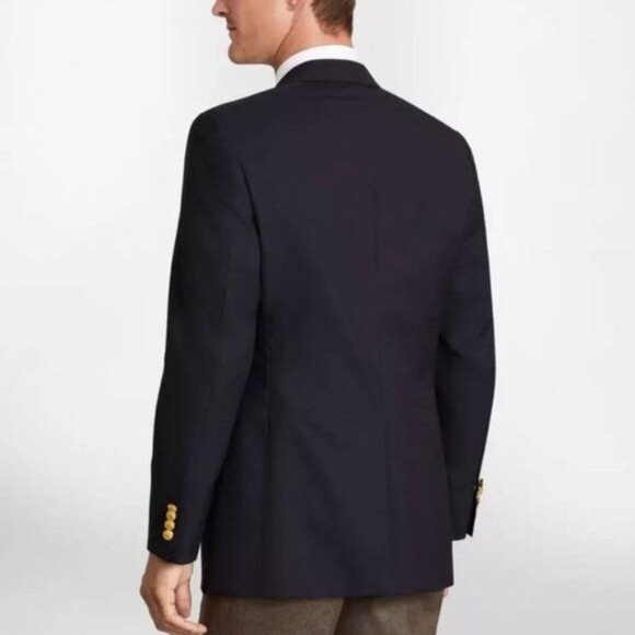 Brooks Brothers Loro Piana Men's 100% Wool 1818 Madison 2 Button Blazer Sz 39L - Picture 10 of 16